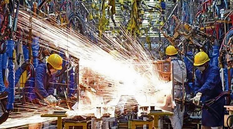 Factory output growth rises to  5-mth high in July