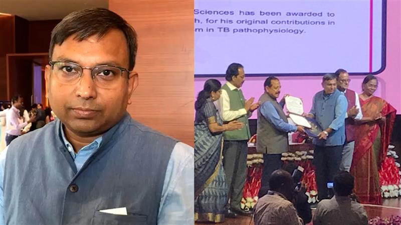 Chandigarh scientist honoured at CSIR foundation day