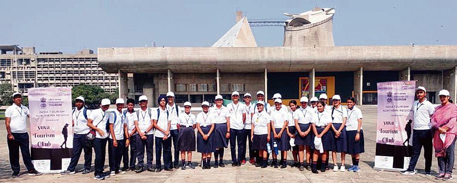 AKSIPS-41 Smart School, Chandigarh, celebrates World Tourism Day