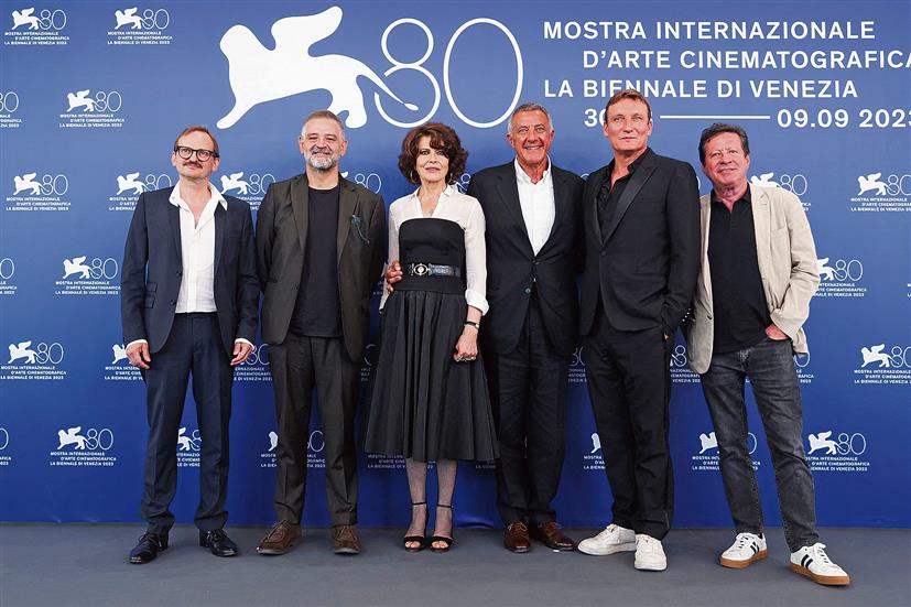 The Palace gets 3-minute standing ovation at Venice Film Festival