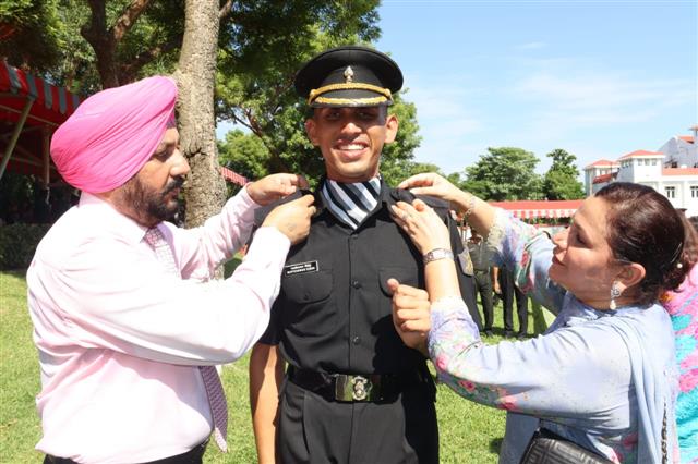 Decorated Punjab martyr’s son becomes third generation army officer in his family