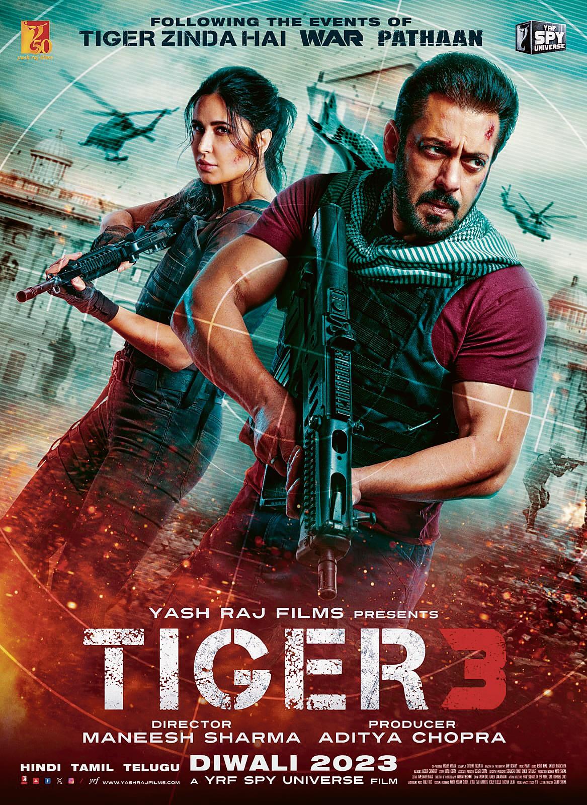 Tiger 3 poster out