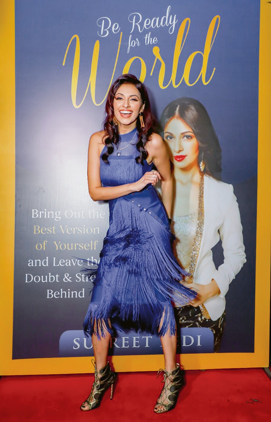 Actress, anchor and pageant mentor Supreet Bedi comes out with her book, titled Be Ready For The World