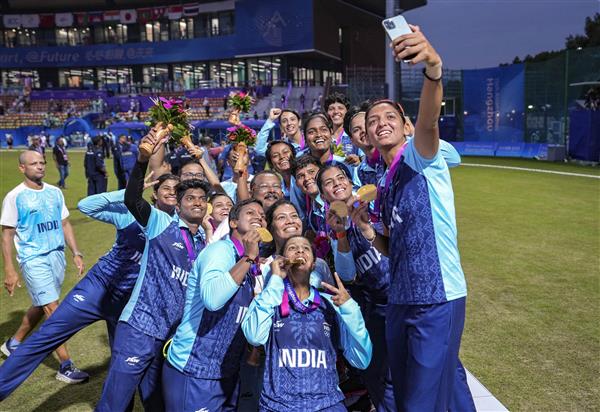 Asian Games: India clinch gold as sensational Titas blows away Sri Lanka in women’s cricket final