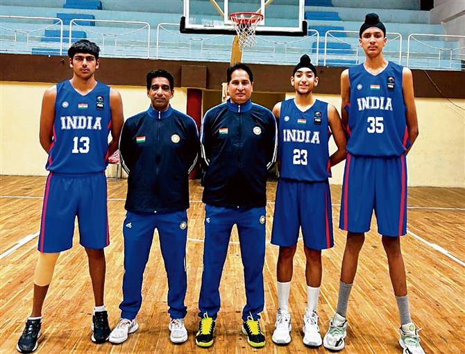 U-16 Basketball: 3 Punjab lads in India’s squad forAsia cup