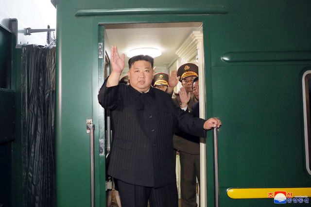 North Korean leader Kim Jong Un arrives in Russia for rare summit with Vladimir Putin