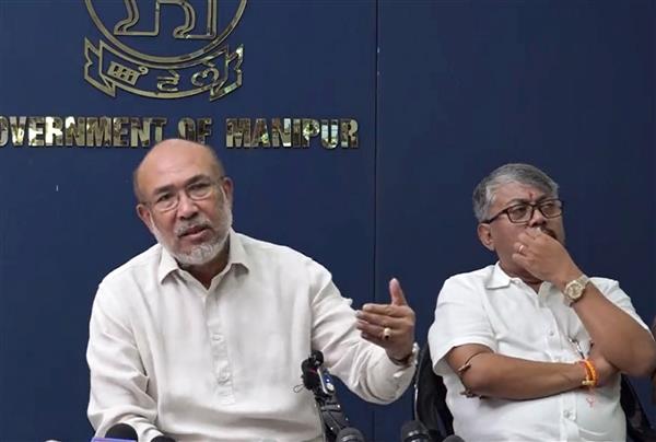 Editors Guild president, 3 members booked for trying to 'create more clashes' in Manipur: CM Biren Singh