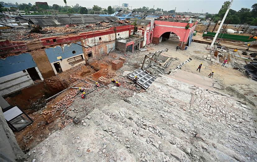Relocation work done, railway station upgrade picks up pace