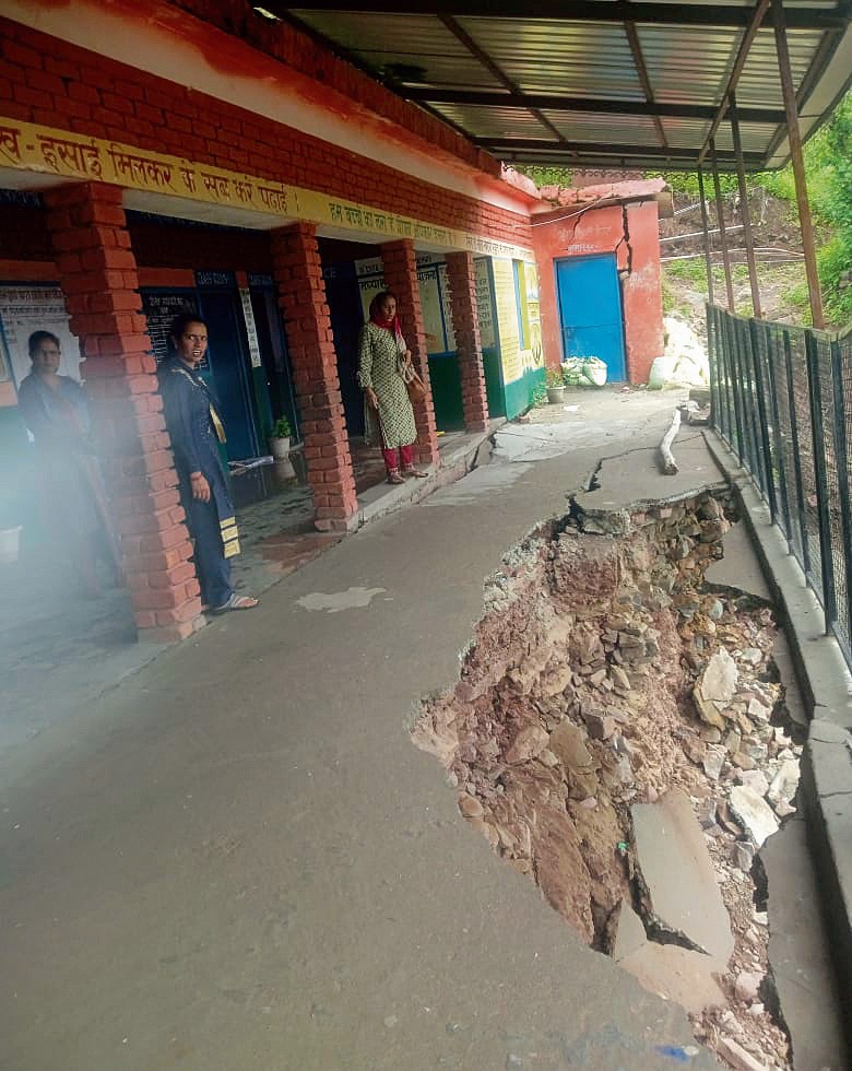 50 schools totally damaged in Himachal, classes being held at shrines