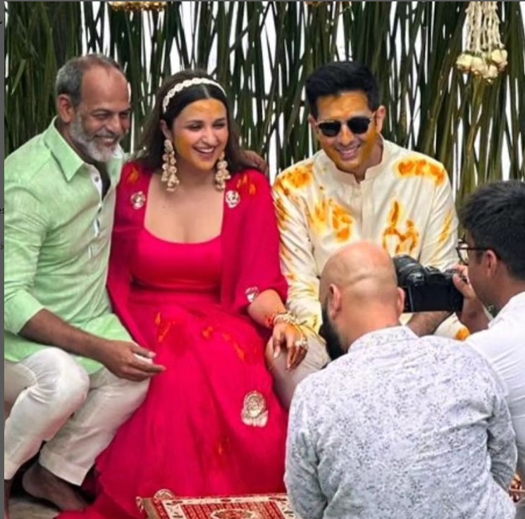 Parineeti Chopra-Raghav Chadha wedding: Haldi ceremony picture surface on Instagram