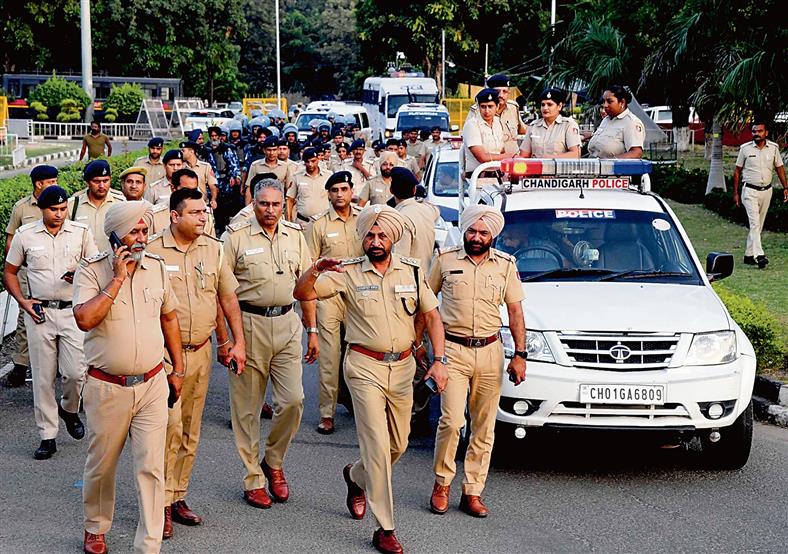 1,200 cops deployed at Panjab University, Chandigarh colleges