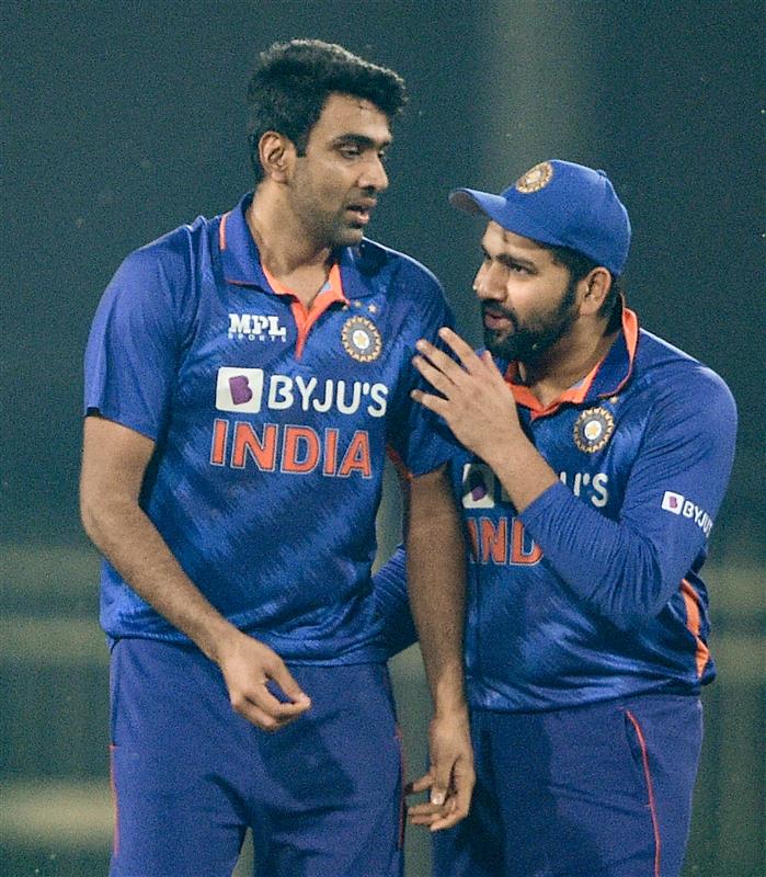 Veteran off-spinner Ashwin still in mix for India's World Cup squad, says Rohit Sharma