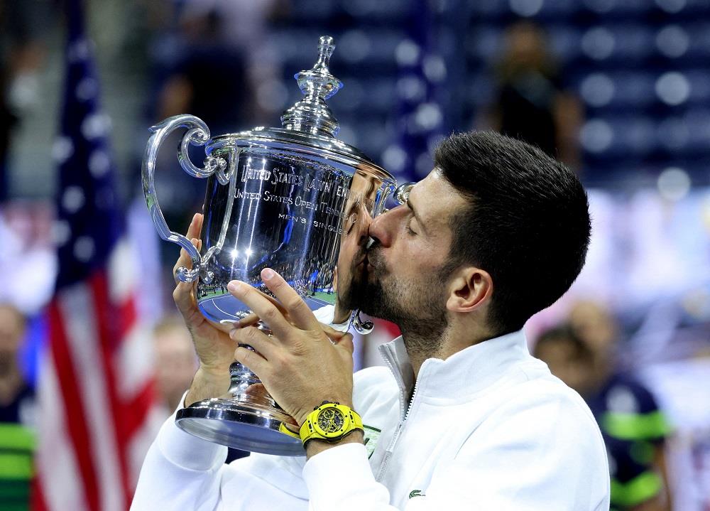 Novak Djokovic wins US Open for his 24th Grand Slam title by beating Daniil Medvedev