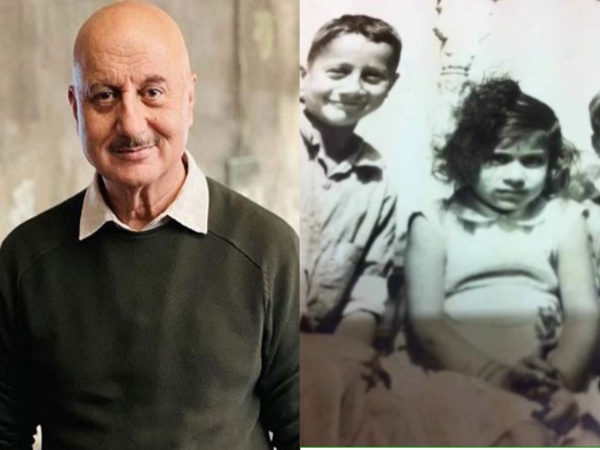 Anupam Kher drops adorable picture from his childhood days, says, ‘When we are children, we seldom think of the future’