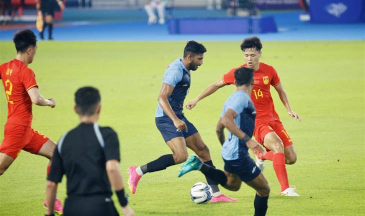 Asian Games football: China thrashes under-prepared and jaded India 1-5