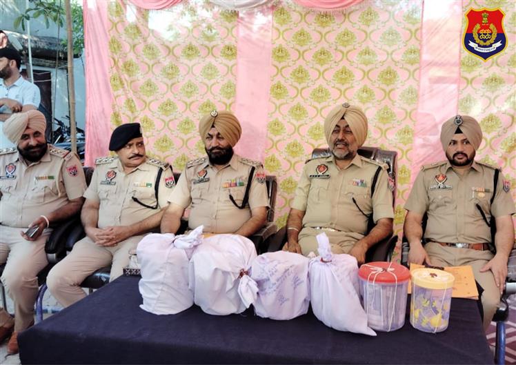 Punjab: 6 kg heroin seized, five held in Kapurthala