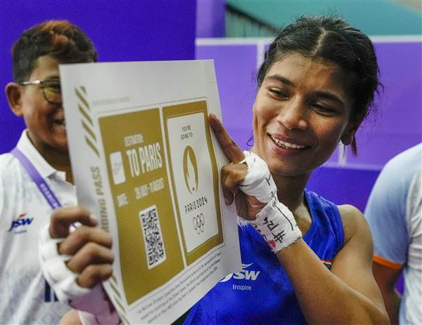 Boxer Nikhat Zareen secures Olympic quota, assured of medal at Asian Games