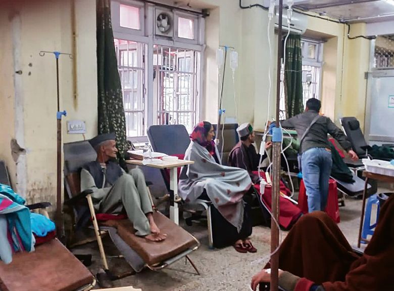 At IGMC-Shimla, 17 beds for 70 chemo patients