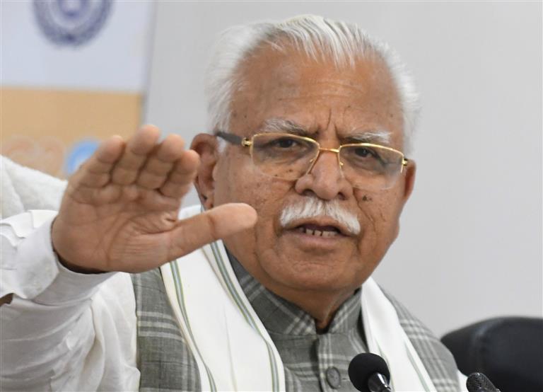 Haryana CM Khattar announces Rs 50,000 for industrial workers’ daughters to buy electric two-wheelers