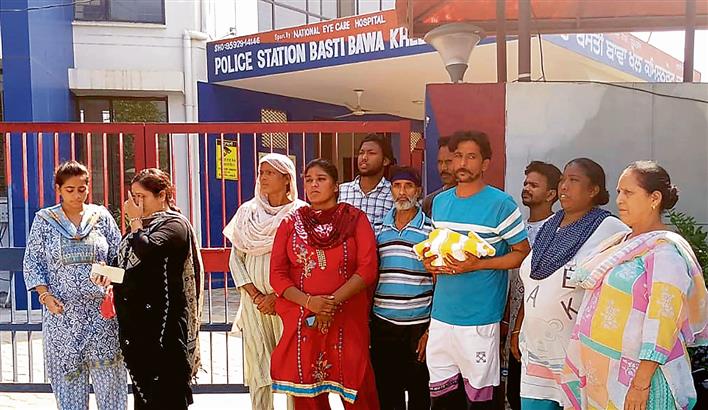 Assault on pregnant woman: Kin, residents hold sit-in, accuse police of inaction