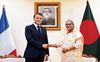 In Dhaka, Emmanuel Macron, Sheikh Hasina sign deals on infrastructure, satellite system