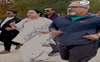 Watch: Mamata Banerjee jogging in a sari and slippers in Spain’s Madrid