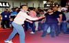 Shuttler PV Sindhu draws crowd at sports market