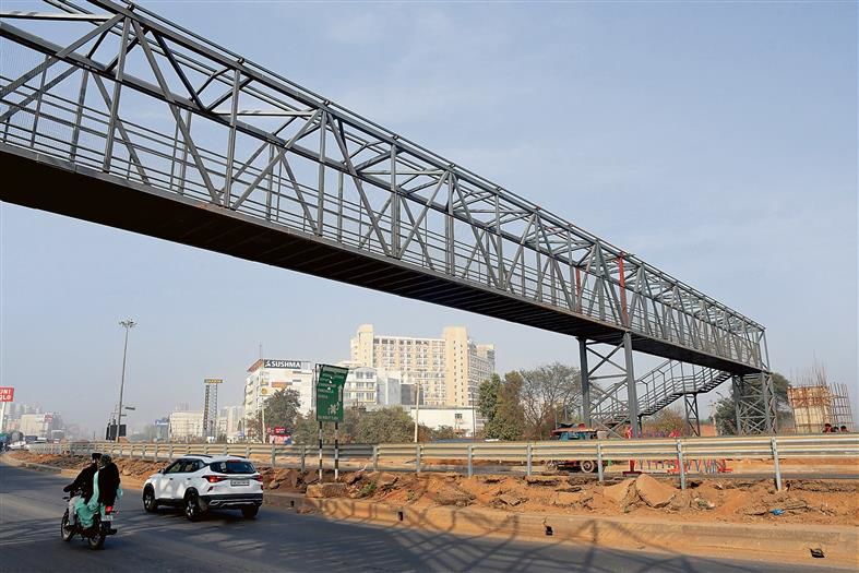 Two foot overbridges on NH coming up in Zirakpur