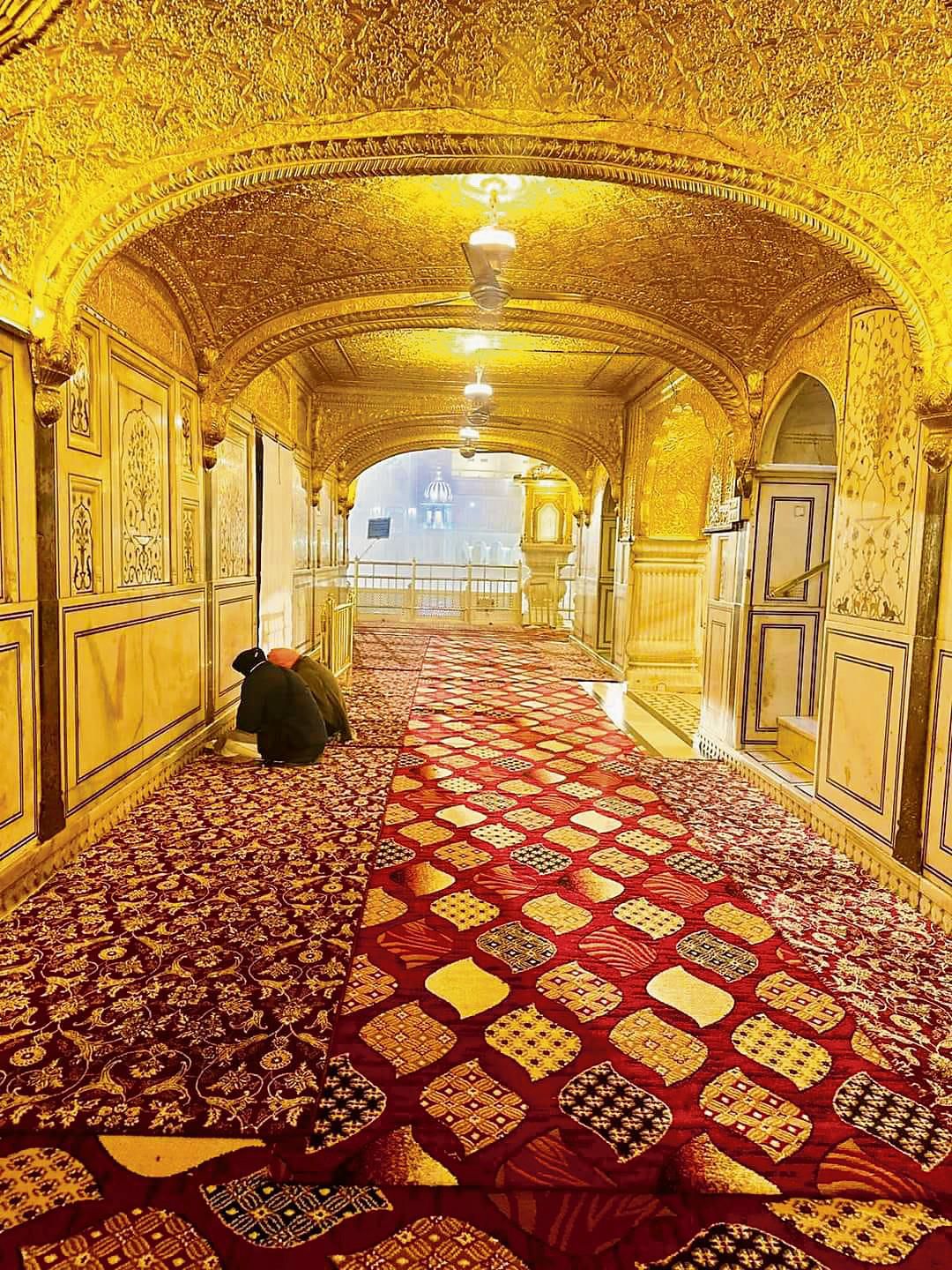 Extra layer of mats, carpets at Golden Temple this winter