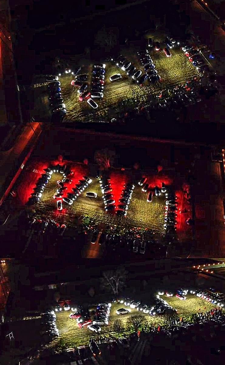 Indians in Houston organise Tesla Light Show ahead of Ram Mandir inauguration