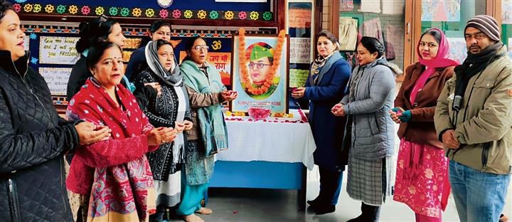 DAV Public School in Patiala pays homage to Subhas Chandra Bose