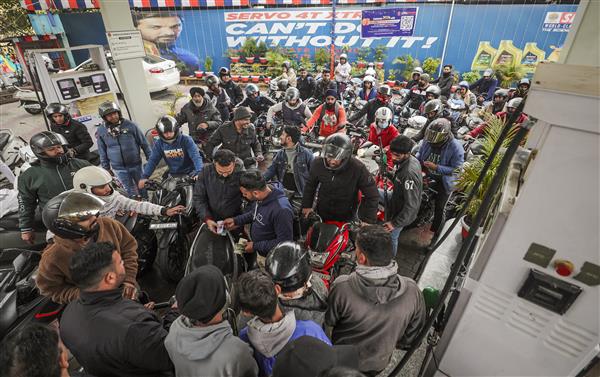 Truckers' strike hits fuel supply in Jammu and Kashmir, petrol pumps see huge rush