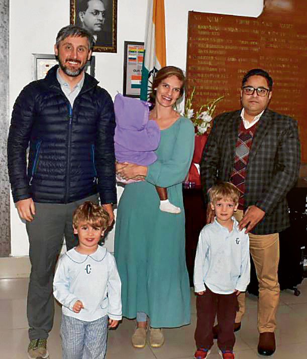 US-based couple adopts 3-year-old girl with special needs from Jalandhar