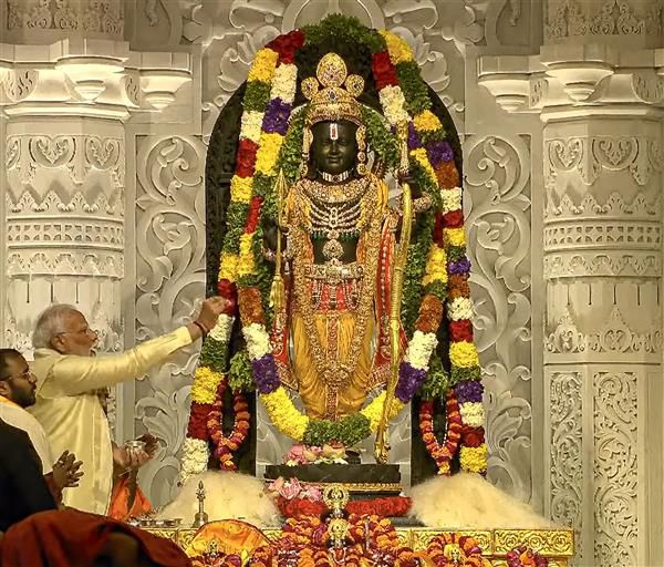 My eternal fortune, PM Narendra Modi says as Ram idol is consecrated in Ayodhya