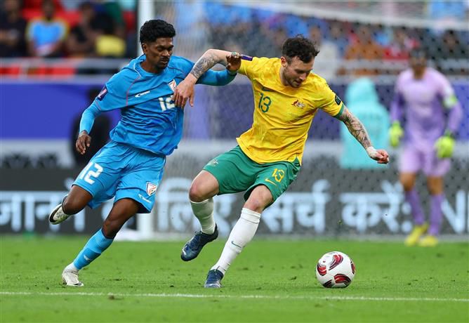 AFC Asian Cup: India keep mighty Australia at bay till 50th minute before losing 0-2