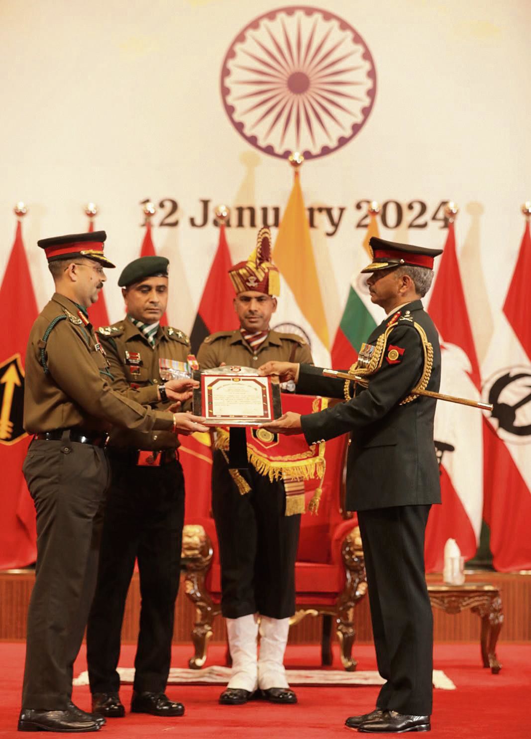 24 gallantry medals presented at Army investiture