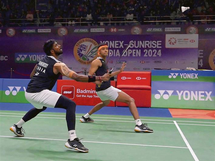 India open: Satwik-Chirag falter in final again for second runners-up finish in two weeks