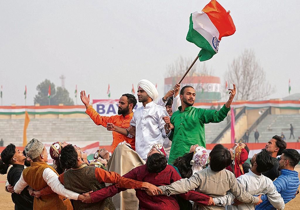 Republic Day parade dress rehearsals held across Kashmir Valley