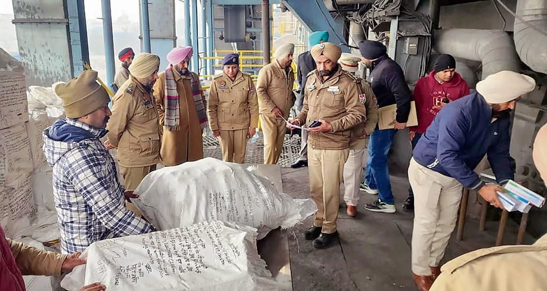Amritsar: Seized drugs destroyed at mill