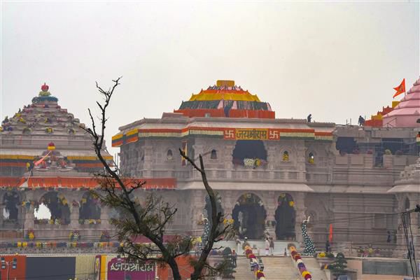 ‘Rammay’ Ayodhya set for consecration ceremony, temple town decked up