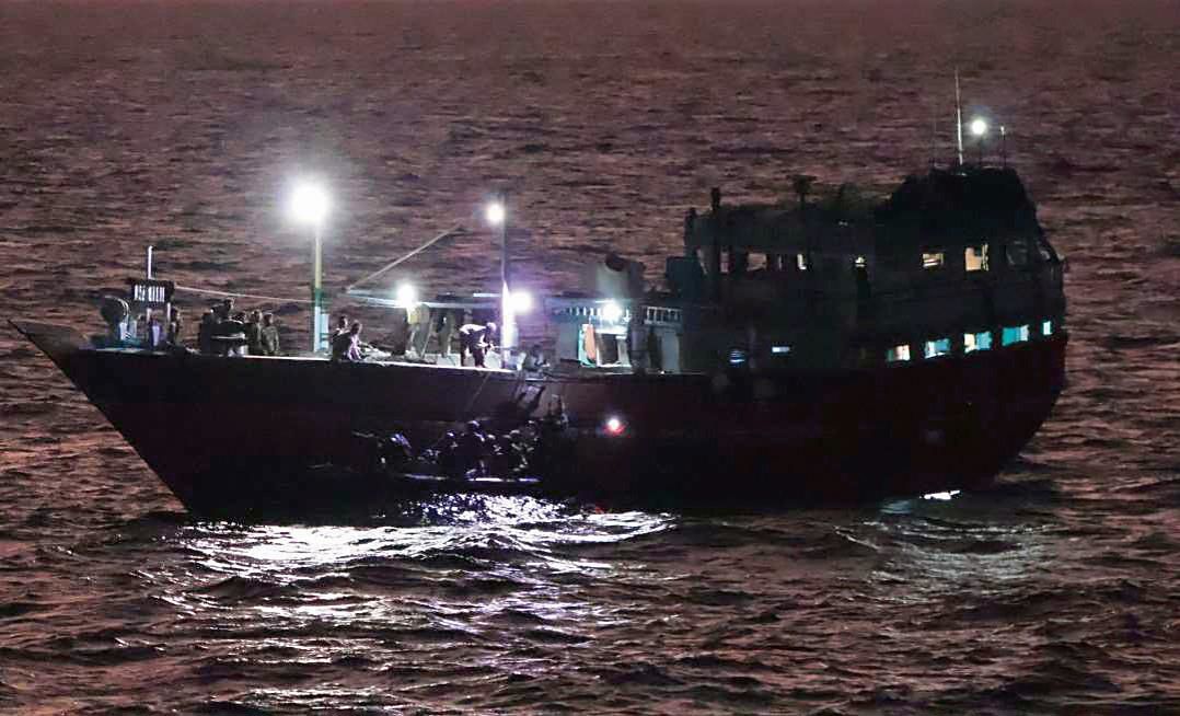 Now, Navy frees vessel with 19 Pakistani fishermen