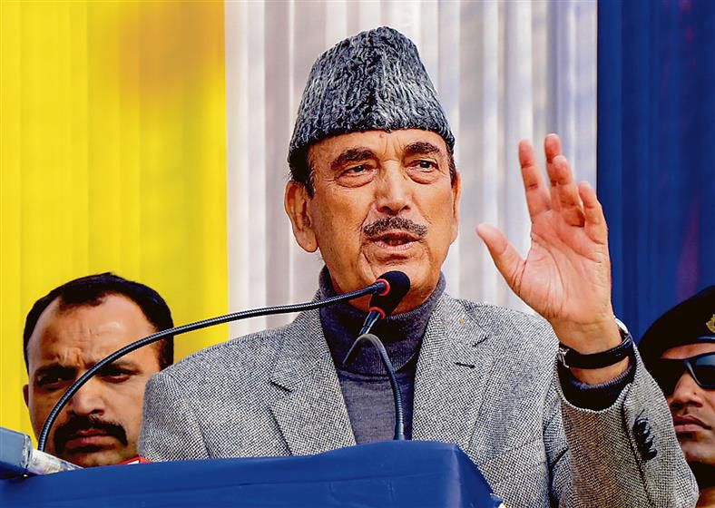 INDIA bloc unity broken on day Congress took out Yatra ‘alone’: Ghulam Nabi Azad
