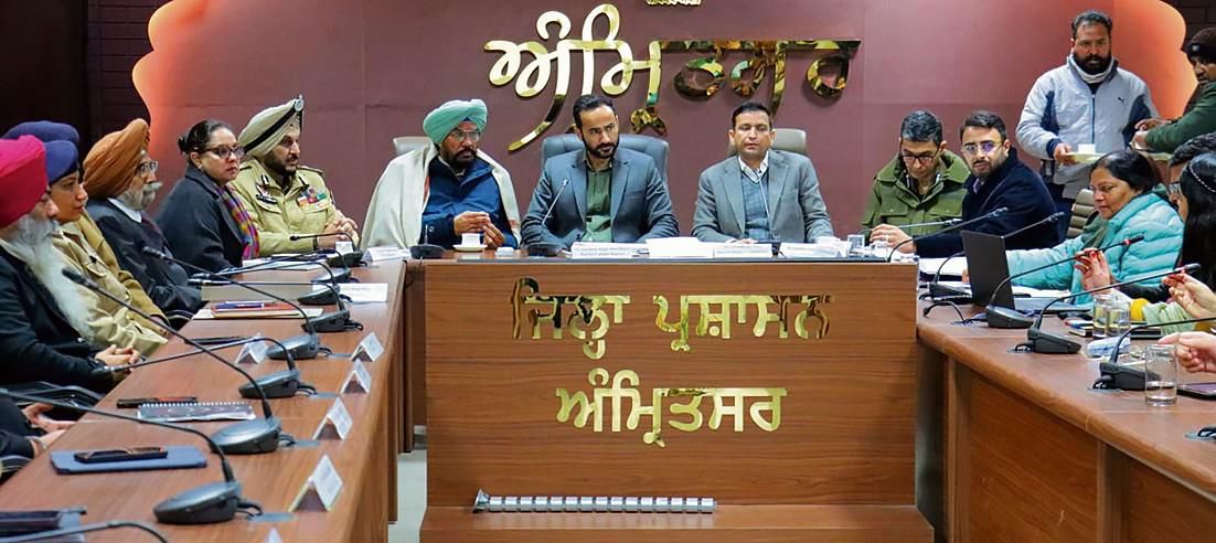Cabinet Minister Gurmeet Singh Meet Hayer takes stock of development works in Amritsar district