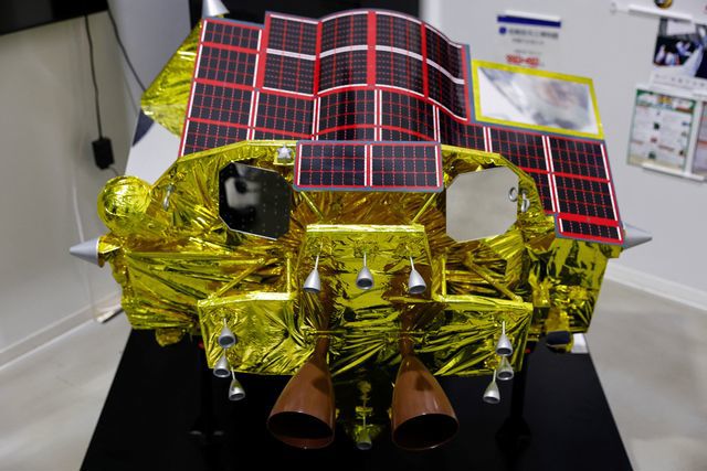 Japan’s lunar craft lands successfully but can’t generate solar power