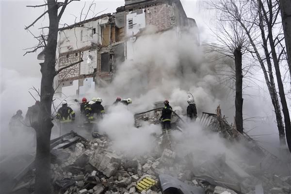 Russian missile strikes on Ukrainian cities kill 18, says President Zelenskiy
