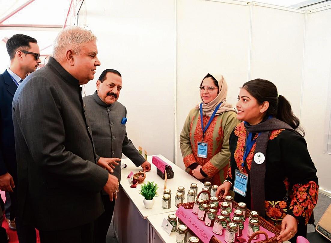 Vice-President Jagdeep Dhankhar opens biotech expo in Kathua, hails abrogation of Article 370