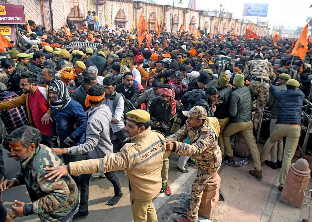 Administration extends ‘darshan’ time by 3 hours as devotees make a beeline to Ram temple in Ayodhya