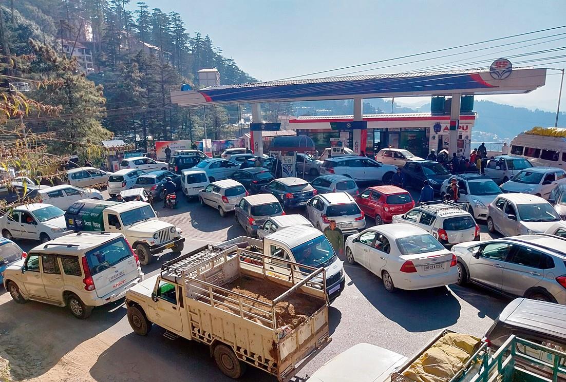 Supply of essential goods hit in Himachal Pradesh, roadways cancels 138 routes