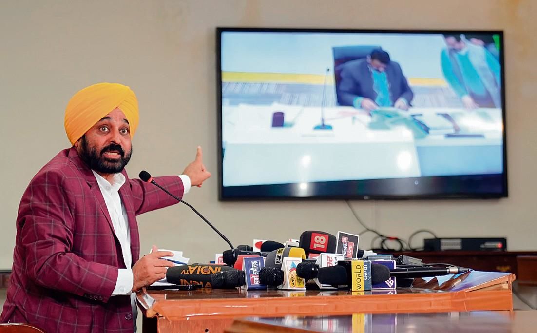 Democracy at peril if BJP voted to power again: Punjab CM Bhagwant Mann