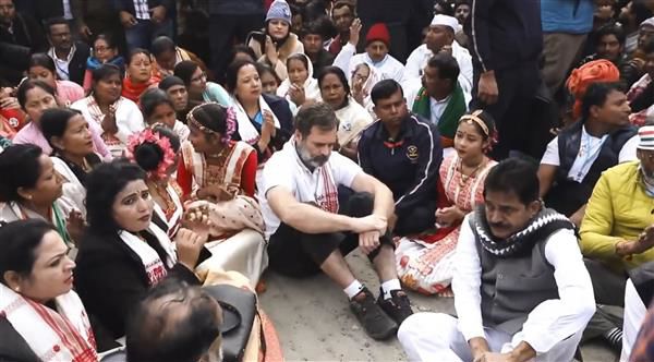 ‘Will PM Modi decide who goes to temples?’: Rahul after being stopped from visiting Vaishnav saint Sankardeva’s birthplace in Assam